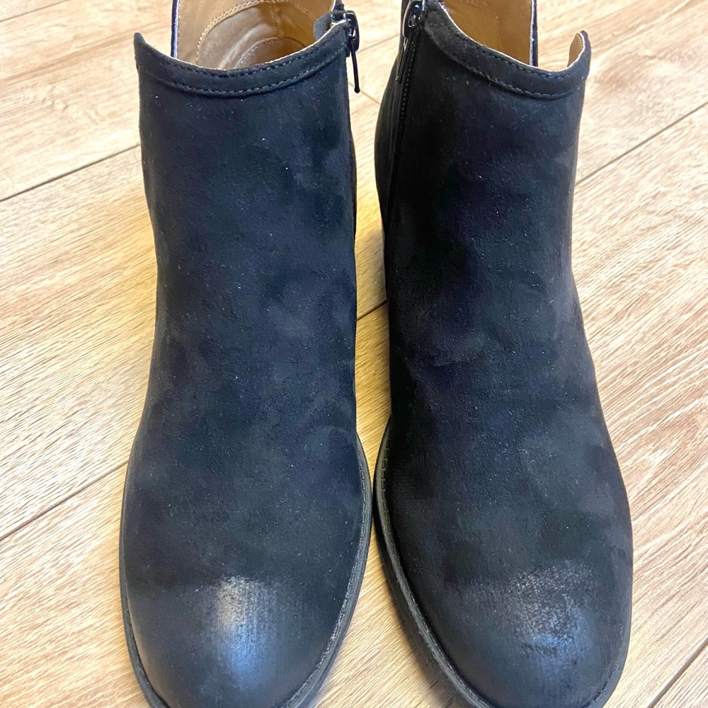 Black Suede Ankle Boots